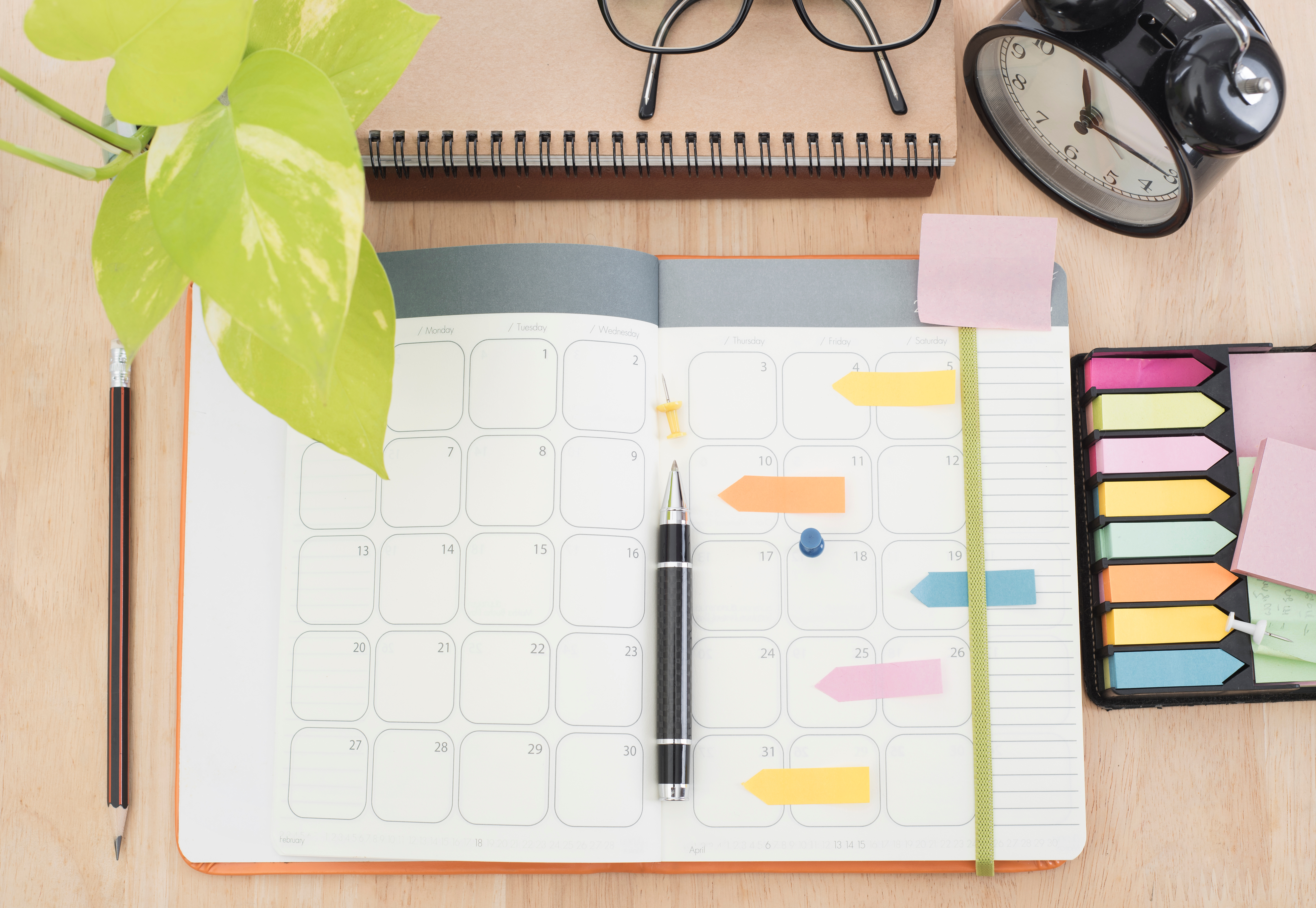Organized digital planning workspace